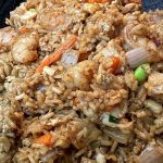 Chicken shrimp fried rice