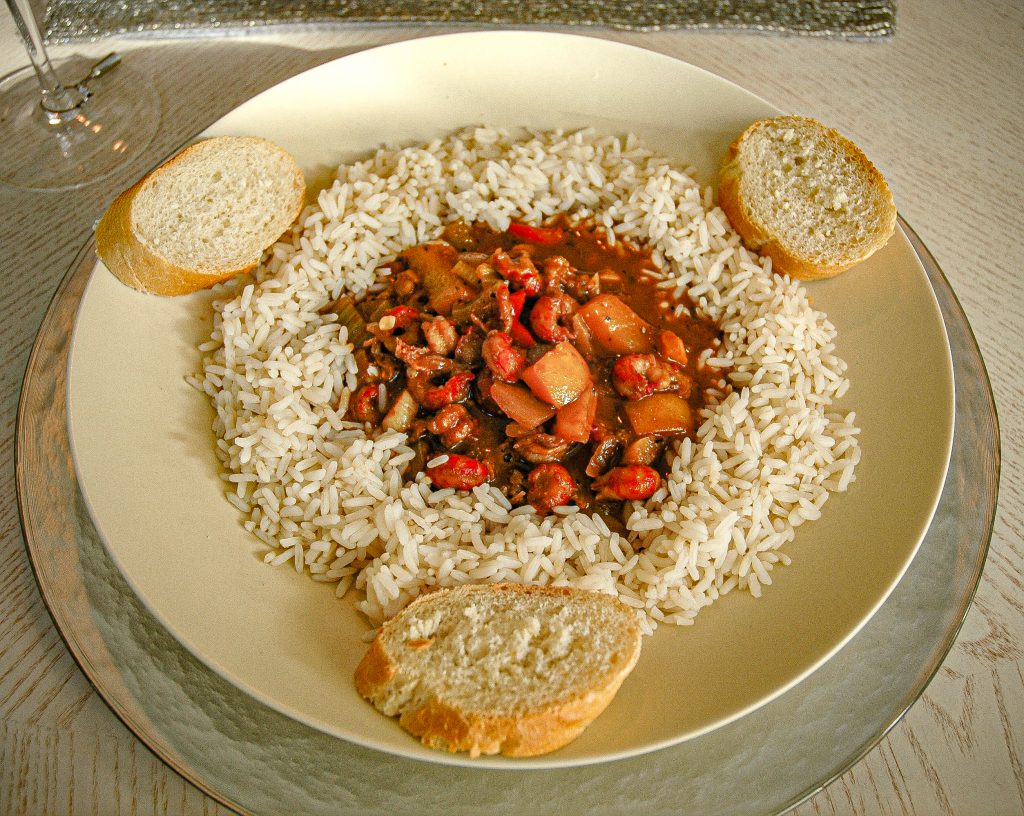 Bayou Sam’s Crawfish Etouffee