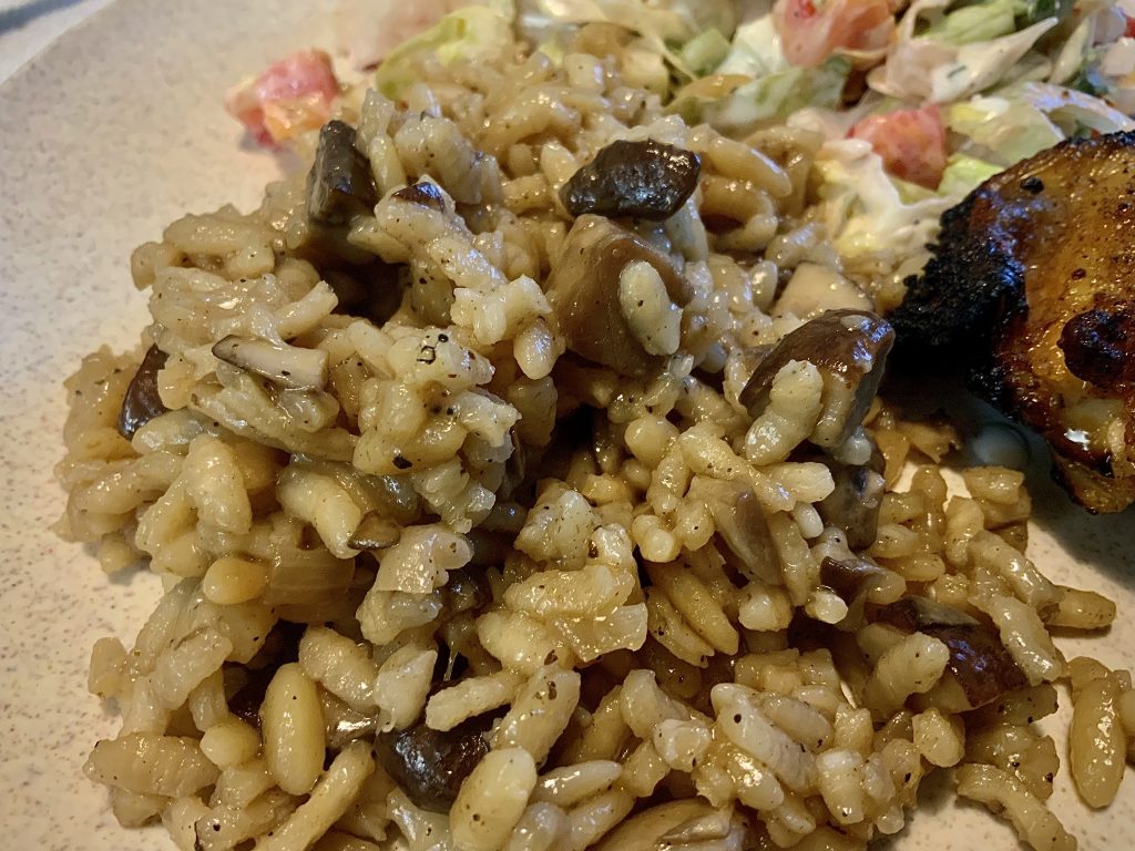 Cremini Truffle Risotto