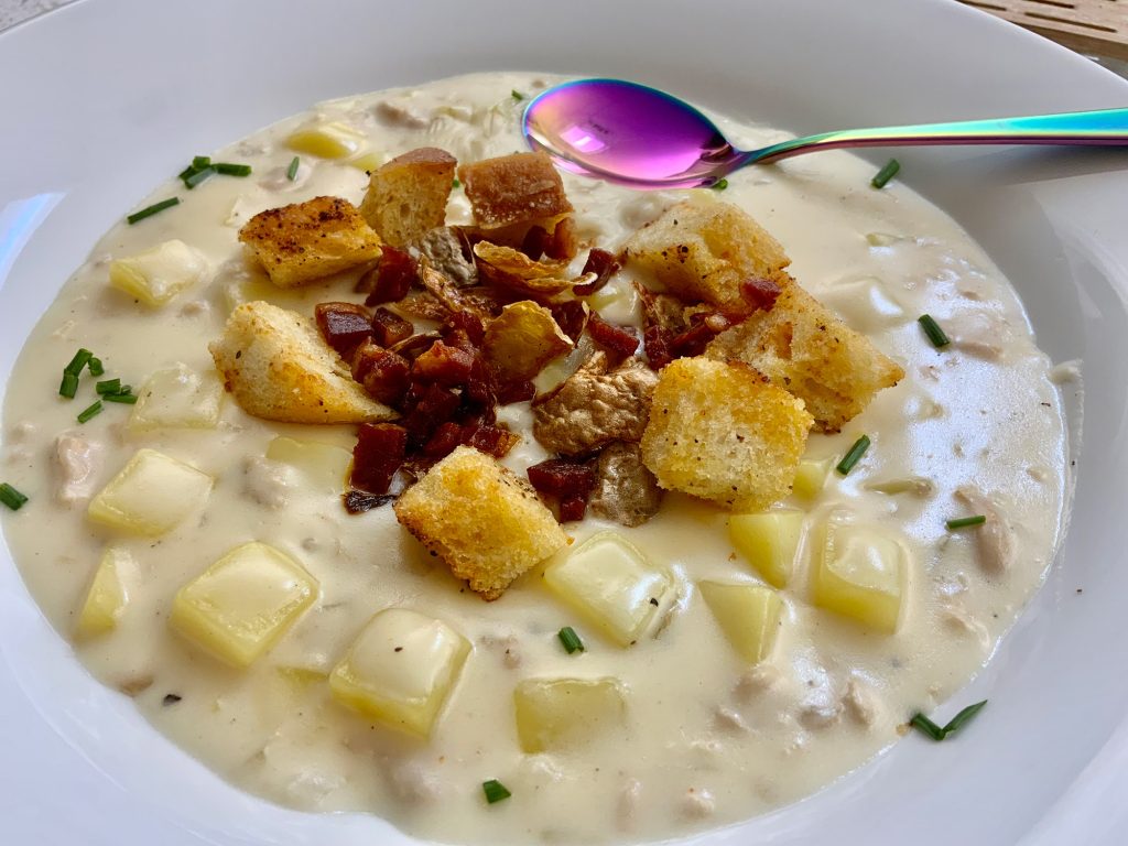 Sam’s Seafood Grill New England Clam Chowder