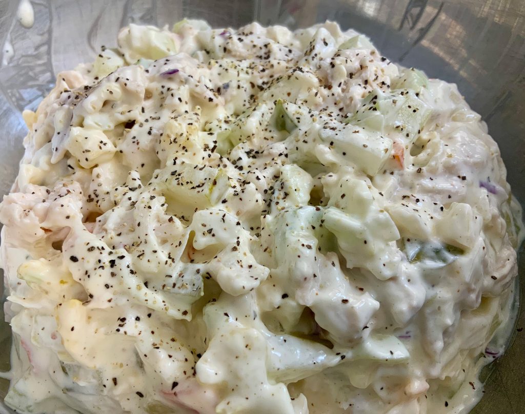 NBS’ Nothing Com-pears Chicken Salad – Nancy Burton Sipes